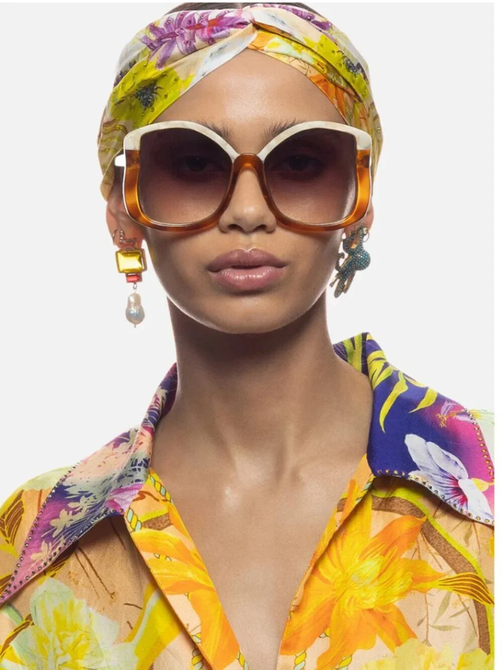 NWT Free People x Camilla Social Butterfly Sunglasses